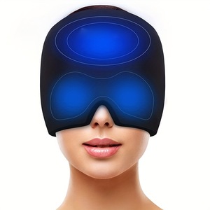 Ice Compression Cap Gel Enxaqueca <span class=keywords><strong>Relief</strong></span> Hat Headache Hat e máscara para olhos inchados - Product Image 5