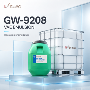 อิมัลชั่นโพลิเมอร์ VAE ทนความร้อน GW-9208 ที่มีความต้านทานแรงดึงสูงสำหรับการเชื่อมต่อวัสดุแข็ง - Product Image 1