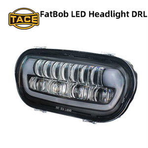 Conjunto de Faros LED con Luz Diurna DRL, Luz Alta y Baja para Harley Fat Bob FXDF 2008-2017 FXFB 2018+ - Product Image 6