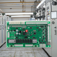 PLC programlama su kaynağı AC devre için RS485 arayüzü ile hava soğutmalı ısı pompası kontrolörü