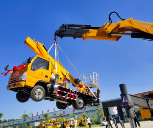 Xe tải gắn cẩu cẩu nhà sản xuất cung cấp thủy lực Kính thiên văn cánh tay xoay cánh tay nhà máy tùy biến - Product Image 2