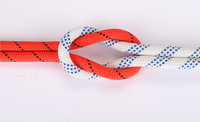Corde statique en nylon 8 mm 10 mm 12 mm 14 mm, résistante au feu, pour l'escalade en plein air et le camping