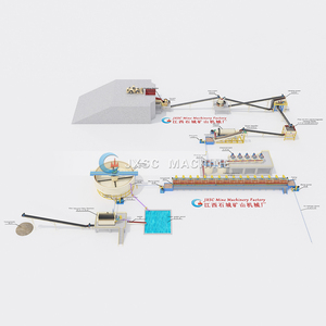 Công suất cao Hệ thống đồng quặng tập trung Tuyển nổi beneficiation thiết bị đồng chì kẽm quặng nhà máy chế biến - Product Image 6
