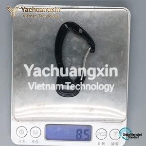 Mountaineering buckle, cold drawn steel wire buckle, 6.5cm oxidized climbing buckle, <b>luggage</b> <b>strap</b> buckle, multifunctional hangi - Product Image 4