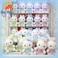 Fabricant de peluches : Lapins en peluche lavables en coton PP, jouets en peluche sûrs pour bébés et enfants, en stock en gros directement de l'usine