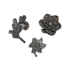 Dekorative Accessoires Schmiedeeisen Trauben Schmiedeeisen Blumen und Blätter - Product Image 2