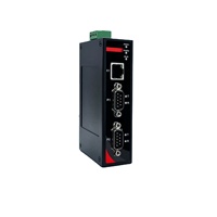 Ordinateur industriel embarqué compact sans ventilateur à montage sur rail DIN, DDR4, haute stabilité, en aluminium, en stock