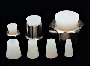 Hoge Temperatuur/Hittebestendige Kegel Siliconen Rubber Afdichting Stop Voor 4.5-5.5Mm Gat - Product Image 4