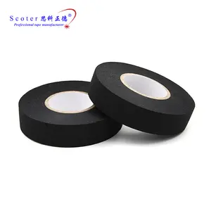 China Factory Flexibility And Noise Damping For Car Black Cloth Automotive Wire Harness Tape