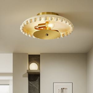 French-Style <b>Light</b> Luxury Balcony <b>Ceiling</b> <b>Light</b> Nordic Cream-Themed Hallway/Entrance <b>Light</b> Designer-Created Lighting - Product Image 5