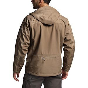 Custom <b>Men's</b> Tactical Softshell <b>Jacket</b> Fleece Lined Water Resistant Outdoor Hunting Hiking Coat - Product Image 2