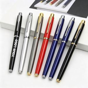 Custom Logo Metal Fountain <b>Pen</b> Gift Set Luxury Signature Executive Gift Premium Writing <b>Pen</b> With <b>Box</b> Custom Metal Fountain <b>Pen</b> - Product Image 1