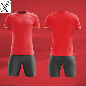 Комплект тренировочной формы для взрослых футболистов с нанесенным логотипом, игровая форма, студенческая футбольная форма, спортивный костюм для мужчин и женщин - Product Image 3