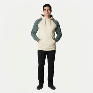Wholesale Top Quality HeavyWeight Streetwear Puff Print 420G 100%Cotton Wreath Customized LOGO Men Hoodies&<b>Sweatshirts</b> - Product Image 1