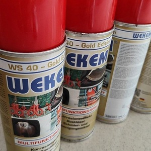 Wekem Spray Multifonction WS 40 Gold Edition 400ml Protection contre la Corrosion Lubrifiant Agent de Nettoyage - Product Image 2
