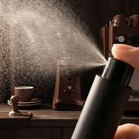 Bouteille pulvérisatrice de café portable en verre, type à pression, anti-statique, pour l'élimination des résidus de café et accessoire de broyage de grains