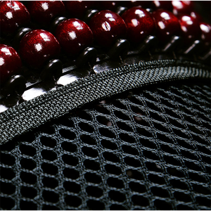 Xiangta accessoires de voiture intérieur décoratif tailles universelles perles en bois tapis de couverture de siège de voiture pour camion Mercedes Benz Bmw Toyot - Product Image 5