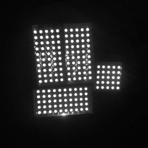 Position ierungs ziel für reflektierende kreisförmige Punkte mit hoher Reflexion für die drei dimensionale Bewegungs erfassungs gang analyze des 3D-Scanners - Product Image 4