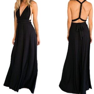 2025 मल्टी-वियर मल्टी स्ट्रिंग क्रॉस बैकलेस सेक्सी बैंड लंबे कपड़े - Product Image 3