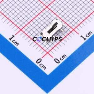 HX MSS12C02-HB2.0 Slide Switch SMD-3P,6.7x2.8mm Switch Single Pole Double Throw Rectangle Pin Header SMD Tab 6.65mm - Product Image 1