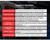 Escáner de diagnóstico automotriz con lector de código KW860 de nivel superior con actualización gratuita de por vida