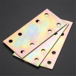 Soporte de Esquina Plano 4x8 de Acero Laminado en Frío, Conector para Muebles, Herraje de Instalación para Gabinetes - Product Image 1