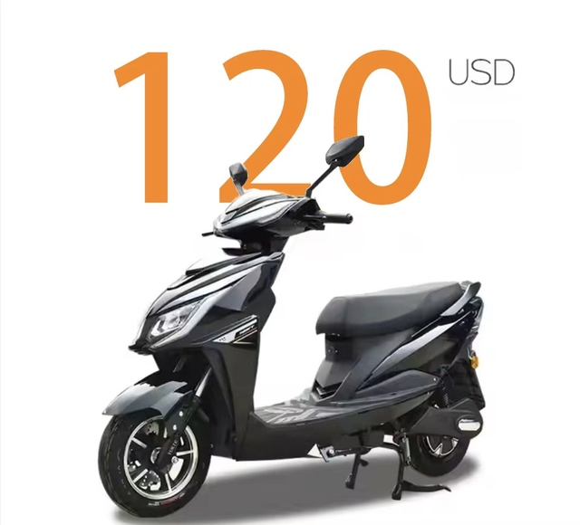 China Factory Supply  Electric Scooter Cheap Easy Use Long Range 3.0-10 Inch Wheels  Electric Moped   Electric Motorcycle