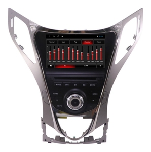 Octa Lõi Android10.0 Màn Hình Dọc Đài Phát Thanh Xe GPS Navigation Player Cho Hyundai Azera 2011-2012 Với BT USB WIFI - Product Image 3