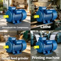 Moteur asynchrone triphasé à courant alternatif IE1 haute efficacité 5 kW 460/480 V 50/60 Hz 1000 tr/min