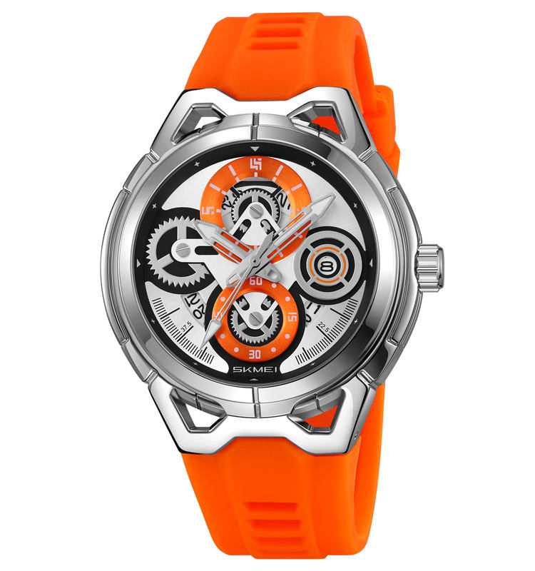 สีเงิน/สีส้ม