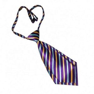 High Quality Custom Woven Silk Necktie Casual Striped Suit <b>Tie</b> - Product Image 4