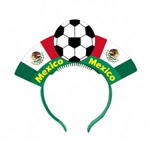 Fasce per Capelli con Bandiera Nazionale <span class=keywords><strong>LED</strong></span> Personalizzate all'Ingrosso per il Festival di Calcio 2026, Accessori per Tifosi - Product Image 4