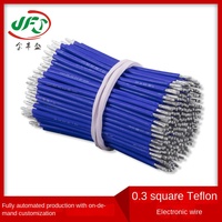Fil électronique haute température traité sur mesure 180°C 0,3 mm² Isolation PVC standard US Cuivre étamé Modèle