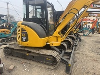 Excavatrice d'occasion Komatsu PC40 PC30 PC35 de marque japonaise de haute qualité, 98% neuve, mini pelle d'occasion de 3 tonnes, 3,5 tonnes, 4 tonnes, moteur d'origine
