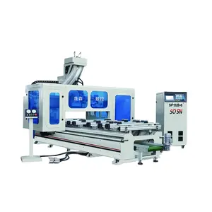 PTP Professional cnc router 1328-6 panel production line desktop frame