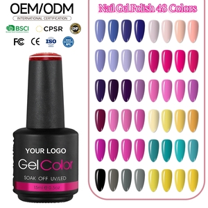 Esmalte de Uñas en Gel de 15ml, Alto Brillo, Marca Privada OEM ODM, Muestra Gratis, Larga Duración, No Tóxico, Gel UV para Uñas, para Salón - Product Image 1