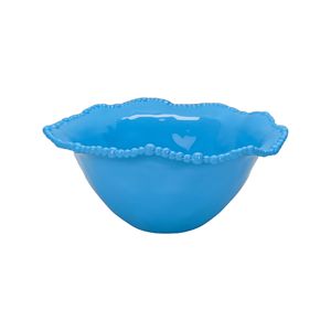 Juego de 3 Tazones de Melamina para Ensalada, Diseño Moderno, Ecológico, Libre de BPA, Duradero, Apto para Lavavajillas, con Borde Ondulado Decorativo y Diseño de Perlas - Product Image 2