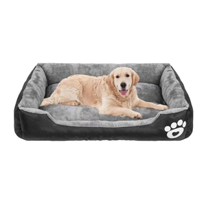 Cuccia per Cani Rettangolare di Lusso in Finta Pelliccia, Impermeabile, Ultra Morbida, Lavabile, Vendita all'Ingrosso - Product Image 1
