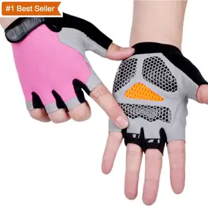 Istaride Ciclismo Antideslizante Anti-sudor Hombres Mujeres Mitones Transpirable Anti-choque Dirt Sports Guantes de bicicleta de montaña