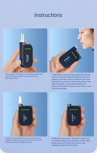 <span class=keywords><strong>Alcohol</strong></span>ímetro Profesional H3, <span class=keywords><strong>Alcohol</strong></span>ímetro Digital con Sensor Electroquímico, Pantalla a Color TFT <span class=keywords><strong>de</strong></span> 0.96, <span class=keywords><strong>Alcohol</strong></span>ímetro Portátil - Product Image 6