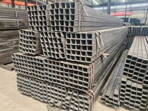 1.5mm tebal berongga bagian 2*1 Q235 Q345 Q195 inci Hot-Dip galvanis baja tabung persegi lasan pipa persegi panjang - Product Image 3