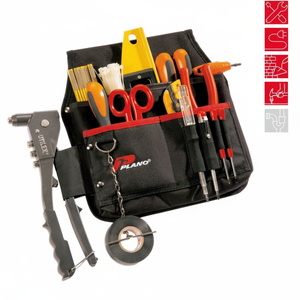 Borsa da Cintura PLANO Technics 535TB, Set di 6 Tasche Porta Attrezzi in Tessuto, Nylon, Pelle, Oxford, Tela, EVA e Neoprene per Conservazione Utensili - Product Image 1