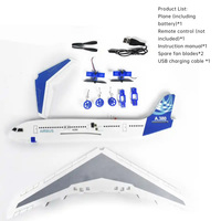 ARF modèle de commande radio avions pour enfants jouet avion télécommande planeur avion à réaction avec piles incluses