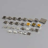 Conector Micro USB DIP de 5 pines ROHS, DIP de 4 pines,
