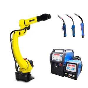 AOTAI M-20iD kaynakçı ve kaynak için BINZEL hava soğutmalı MIG tabancaları ile FANUC kaynak robotu/25 MAG-350PL kol