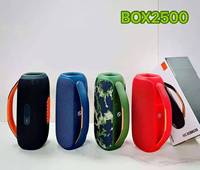 Enceinte portable BOOMBOX2500 50W, basses profondes, système audio sans fil, 3600mAh, TWS, subwoofer stéréo, éclairage dynamique RGB, camping
