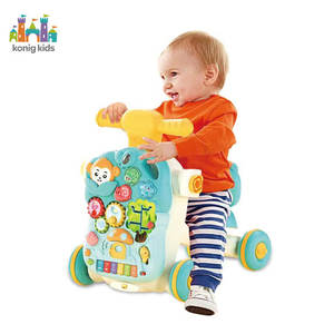 Konig Kids Articles Populaires Andador 3 en 1 Trotteur d'Apprentissage pour Bébé Centre d'Activités Lumières Musique Cadre en Plastique Pliable pour 0-3 Ans - Product Image 2