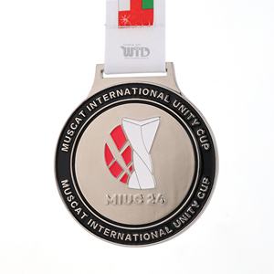 Medallas Deportivas Personalizables de Metal con Esmalte Suave, Chapadas en Oro, Plata y Oro Rosa, para Maratón, Taekwondo, Fútbol, Hockey y Otros Premios - Product Image 6