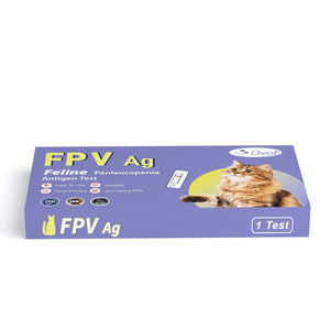 Kit de prueba exclusivo transfronterizo DVOT para mascotas, tiras reactivas FPV para panleucopenia felina para pruebas en el hogar de la salud intestinal felina. - Product Image 1