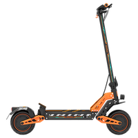 Patinete Eléctrico Plegable DriveTron DT10 con Doble Motor de 1200W*2 para Adultos, Marco de Aleación de Aluminio, Batería de 52V, Velocidad Máxima de 70km/h, App